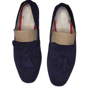 BODEN NAVY TASSEL LOAFER SIZE 38
